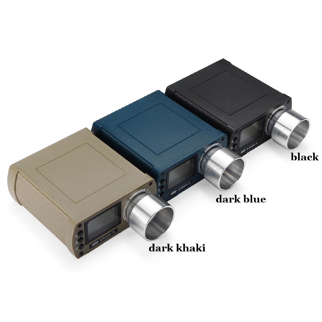 BB E9800X Shooting Speed Tester Chronograph -10C to 50C 0-500J Firing-Kinetic Energy LCD DC 4.5V High-Precision Shooting Airsoft