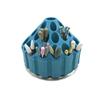 1PC Porte-fraise dentaire en plastique Bloc Case 35 trous Boîte de rangement rotative à 360 degrés
