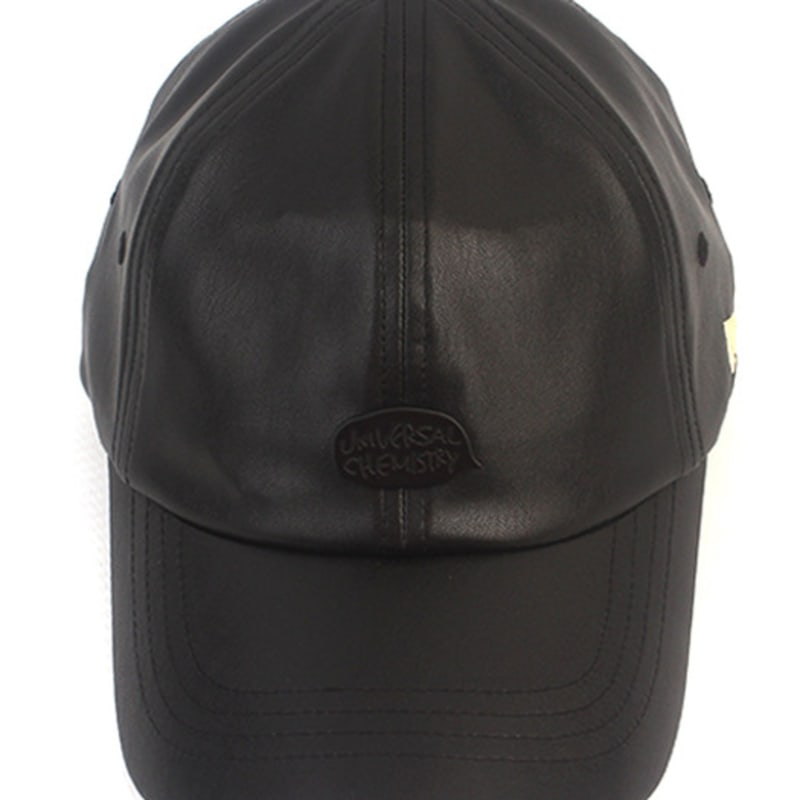 

Universal chemistry Black Bubble Leather Ballcap FREE