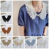 Doll Collar Decoration Shirt Collar Dress Decorative Shoulder Shawl Lace Fake Collar  Women/Girls