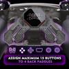 eXtremeRate SPARK Back Paddle Kit for PS5 Controllers featuring OLED click trigger ergonomic and remapping 4 back buttons (BDM-010 & 020), display,
