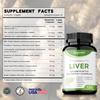 Milk Thistle and Dandelion Root Complex Capsules, Natural Plant Extracts, Aids Daily Metabolism, Dietary Supplement, Suitable for Adults.
