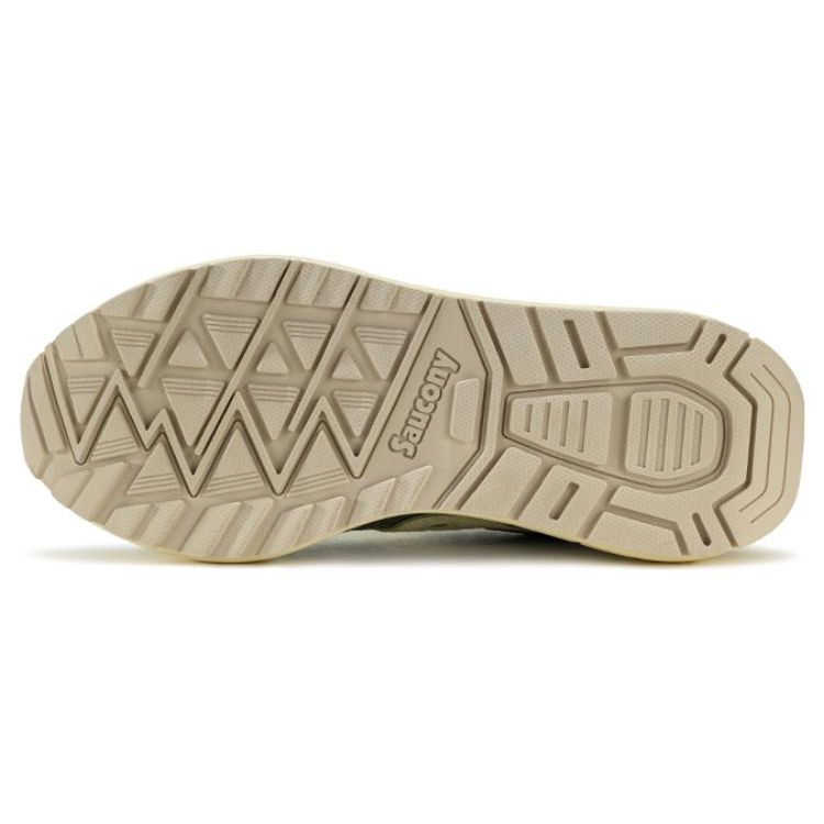 Saucony Shadow 5000 Lightweight Comfortable Slip-Resistant Durable Low-Top Casual Running Shoes Unisex sneaker Green Rice S79037-5