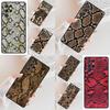 Snake Texture Skin Pattern Cell Phone Case for Samsung Galaxy S26 Ultra S25 S24 S23 S22 S21 S20 Note10 Cover