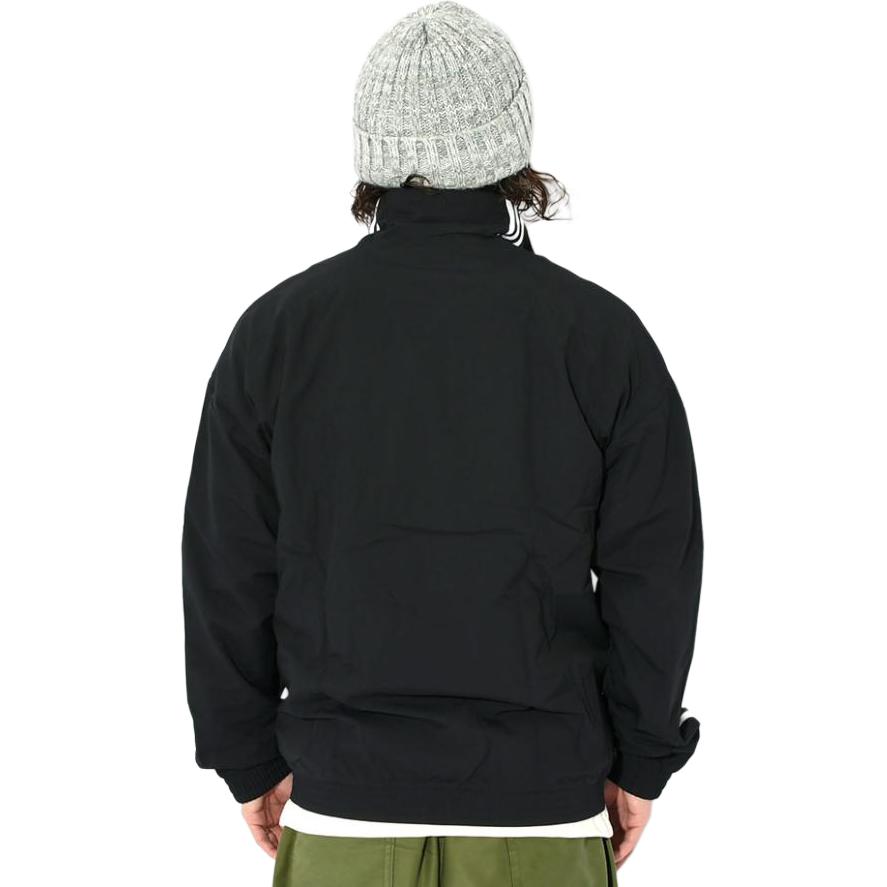adidas Originals Trefoil Logo Randtryck Jacka Herr Ytterkläder Svart IA6359