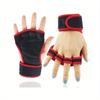 1 Pair Sports Cross Training Wrist Support Weightlifting And Fitness Cycling Silicone Gym Gloves For Men And Women