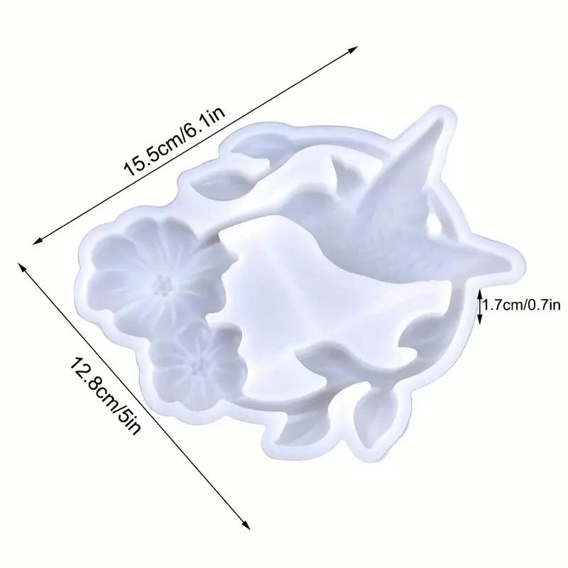 

1Pcs Hummingbird Epoxy Resin Silicone Molds,Large Animals Resin Molds,Decor Mold for Wall Hanging,Home Decoration,Gifts
