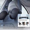 360° Adjustable Ergonomic Car Headrest with Memory Foam Side Pads  Fit for Most Cars Easy One-Click Sleep Support for Travel