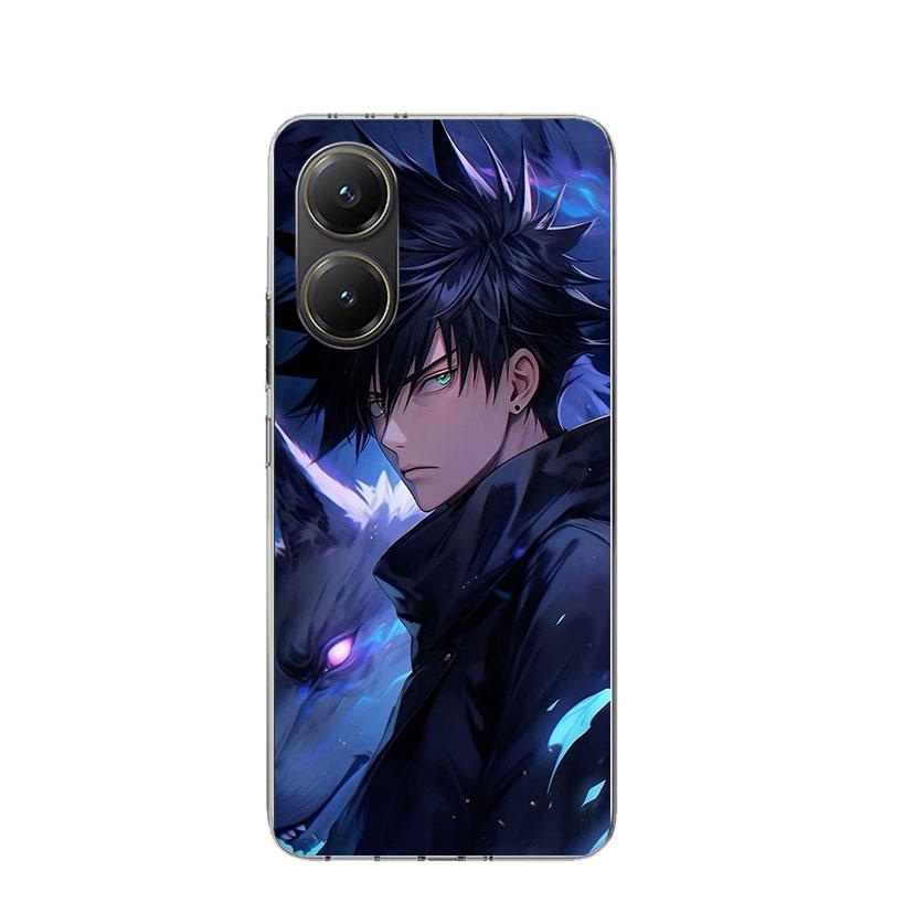 Kaisen J-Jujutsu Fushiguro Megumi Phone Case For Xiaomi Poco X3 X5 X6 X7 X4 Nfc F7 Ultra F6 F5 Pro F4 Gt F3 M6 M5S M4 M3 Art Cov