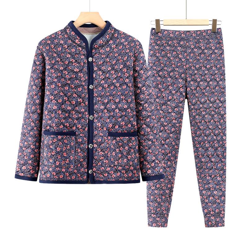 Elderly Women's Padded Thermal Set