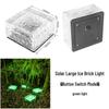 Outdoor Glass Ice Brick Paving Light