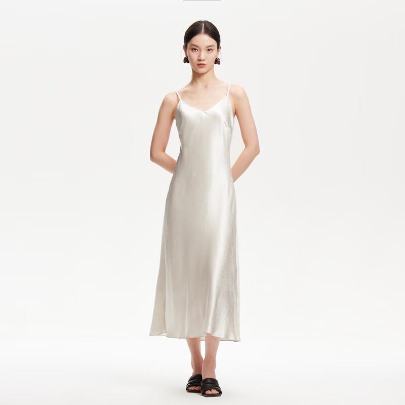 

VEROMODA 2025 Summer Printed Glossy Two-Piece Look Spaghetti Strap Dress S