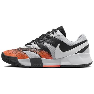 Court Lite 4 Premium Pure Platinum Black Hyper Crimson White Sneakers FQ8718-002