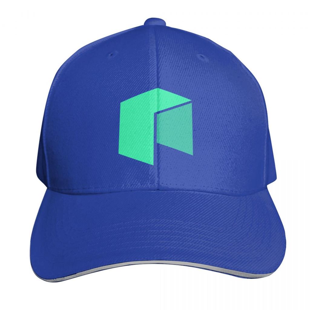 Neo Logo Crypto Baseball Cap Moisture Wicking Quick Dry Curved Brim Classic Fit Low Profile Unstructured