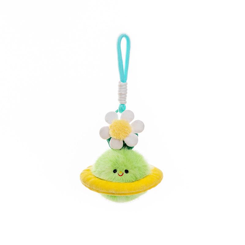 Saturn Earth Moon Jupiter Mercury Mars Plush Toy Keychains Stuffd Doll Bag Pendant