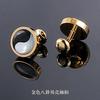 Gift Box French Cufflinks Sleeve Nails Men'S Cufflinks Cuff Nails High-End Men'S And Women'S Shirt Buckles Cuff Buckles