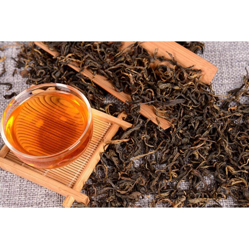 500g Yunnan Fengqing Black Tea Two Leaves Mao Feng Dian Hong Kung Fu Black Tea