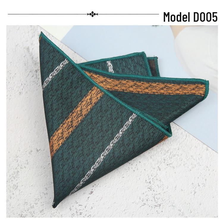 Retro Koreanischer Stil Mehrfarbiges Einstecktuch - Herren Accessoires