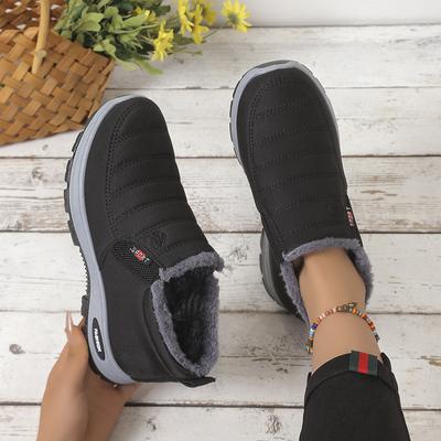 2025 Foreign Trade New Cotton Shoes Winter Velvet Thickened Couple Snow Boots Popular Non-slip Short Boots