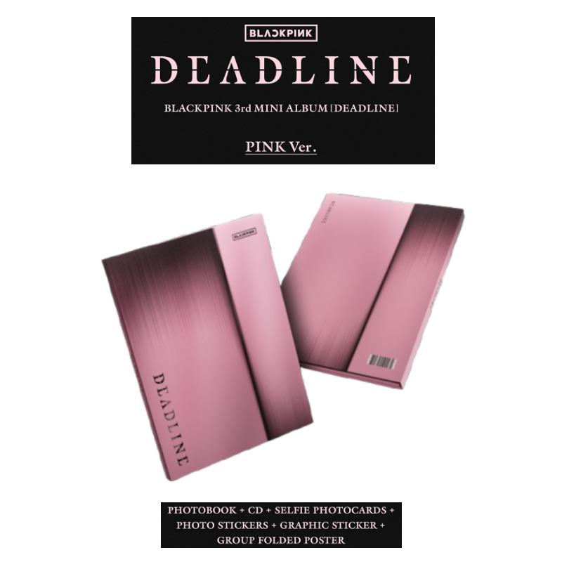 [PŘEDOBJEDNÁVKA] BLACKPINK – DEADLINE | 3. mini album (RŮŽOVÁ verze.)