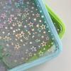 6-Hole Album Storage Binder with Zipper Sticker Storage Organizer Water Resist for Storing Postcards Photos Ticket Stubs