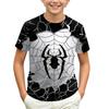 Kids Short Sleeve Crewneck T-Shirt with Graphic Print for Everyday Casual Wear