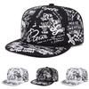 2026 Nuovo alla Moda Creativo Cappellino da Baseball Lettere Graffiti Stampate Cappello Hip Hop Outdoor Tempo Libero Cappello Parasole Unisex Cappello a Bordo Piatto