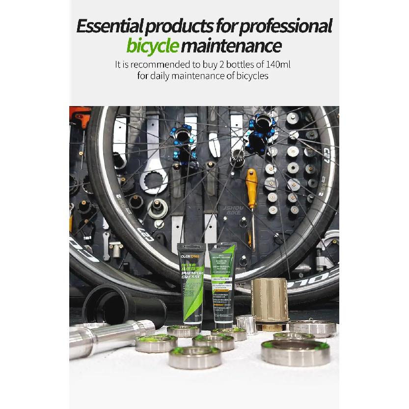 GOLDIX Bicycle Grease Green Applesause Bearing Grease Hub BB Lubricants Oil Lubricant Lube Lipid Elements for Shimano Sram