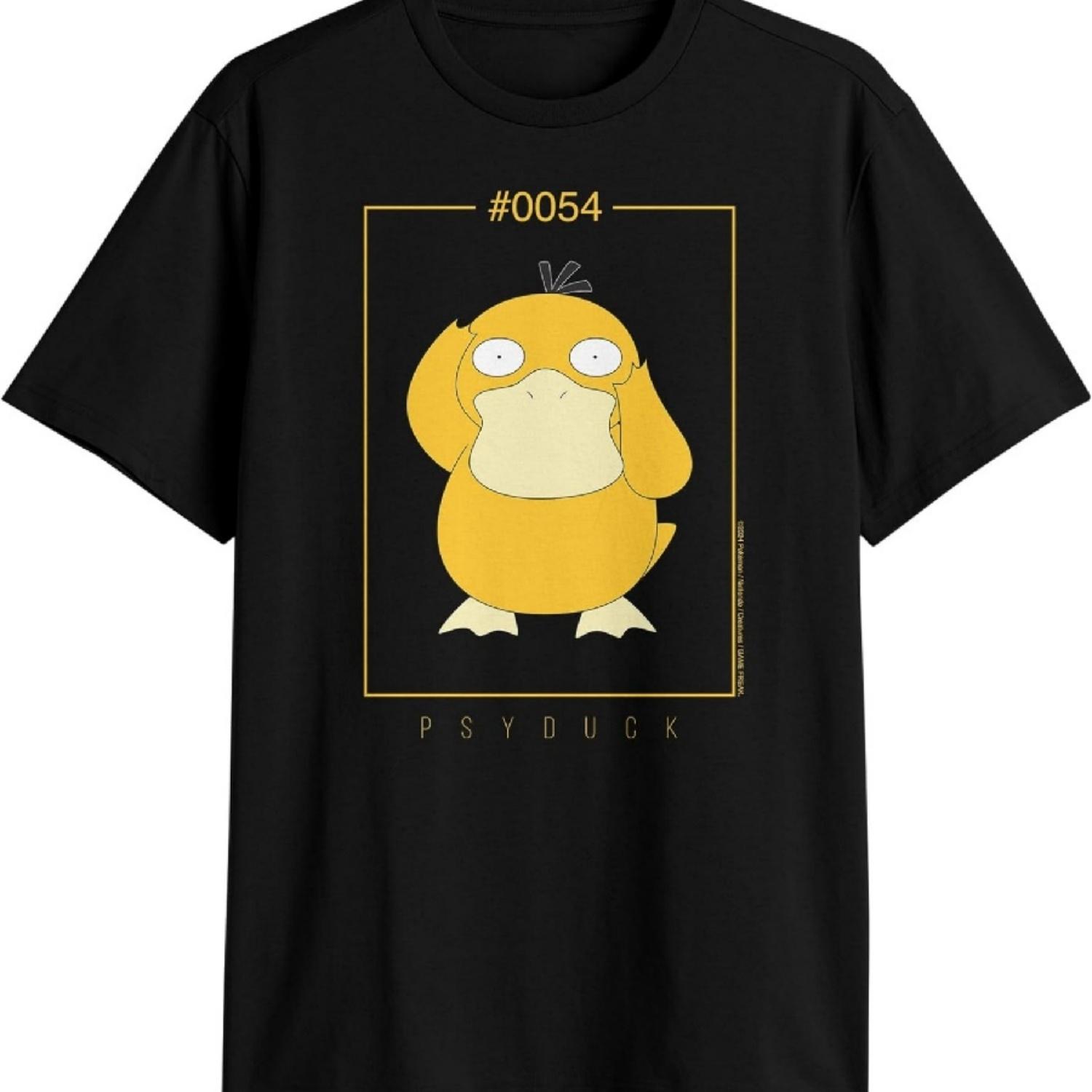 

Pokemon Psyduck 54 Confused T-Shirt XXXXXL чорний
