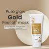 Glamveda Pure Glow Gold Peel Off Mask For Glowing Skin 100g