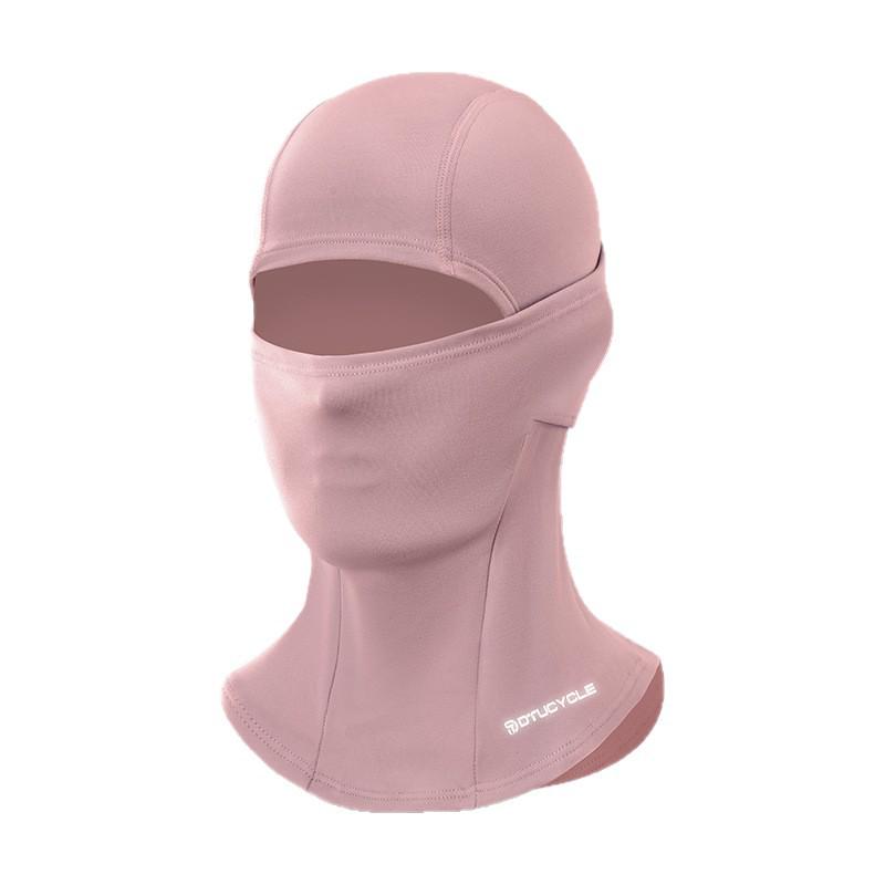 Zimní větruodolná lyžařská a cyklistická obličejová maska a nákrčník