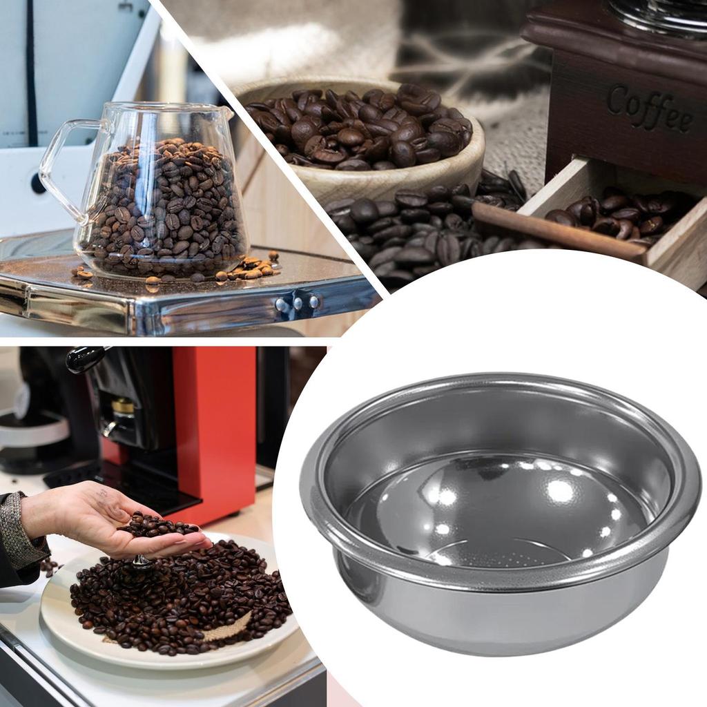 Siebträgerkorb Korb 58mm Präzisions-Extraktionshalter Präzisions-Kaffeebrühkorb Für Zuhause Professionellen Enthusiasten Café