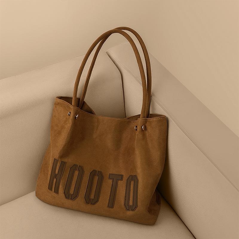 Новая женская сумка 2025 года, холщовая сумка-тоут большой вместимости, студенческая сумка через плечо, ручная сумка для покупок Deep Khaki