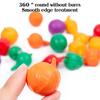 1 Set Wooden Color Sorting Cup Fine Motor Skills 10 Colors Ball Matching