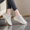 Women's Shoes Mesh Fly-woven Sports Shoes Socks Shoes Thick Soles Increase Summer Breathable Large Size Casual Shoes