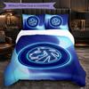 Millwall Calcio Set Biancheria da Letto 3 Pezzi Morbido Copripiumino con Federe Set Decorazione Camera da Letto per la Casa