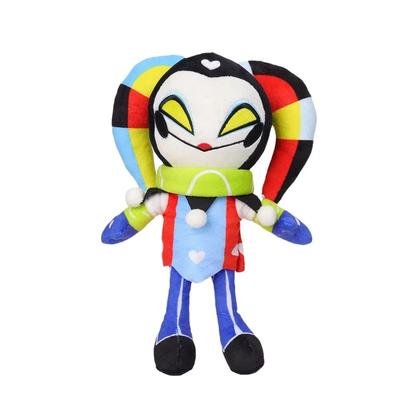 30cm Kawaii Fizzarolli Pluche Poppen Helluva Boss Exes en Oohs Anime Figuur Helglove Boss Fizzarolli Pluche Speelgoed Cadeaus voor Kinderen