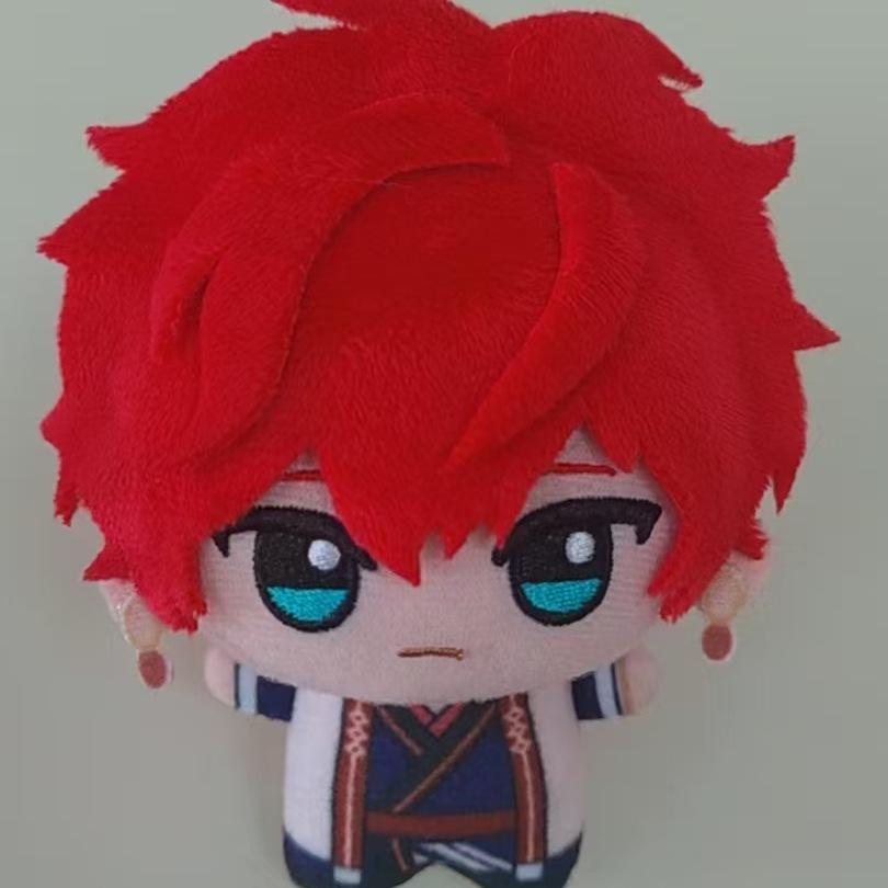 Ensemble Stars Plush Set 2pcs Niki Rinne Mini Cotton Doll Chibi Game Character Stuffed Keychain for Fans Backpack Pendant Birthday Collectible Gift 10cm