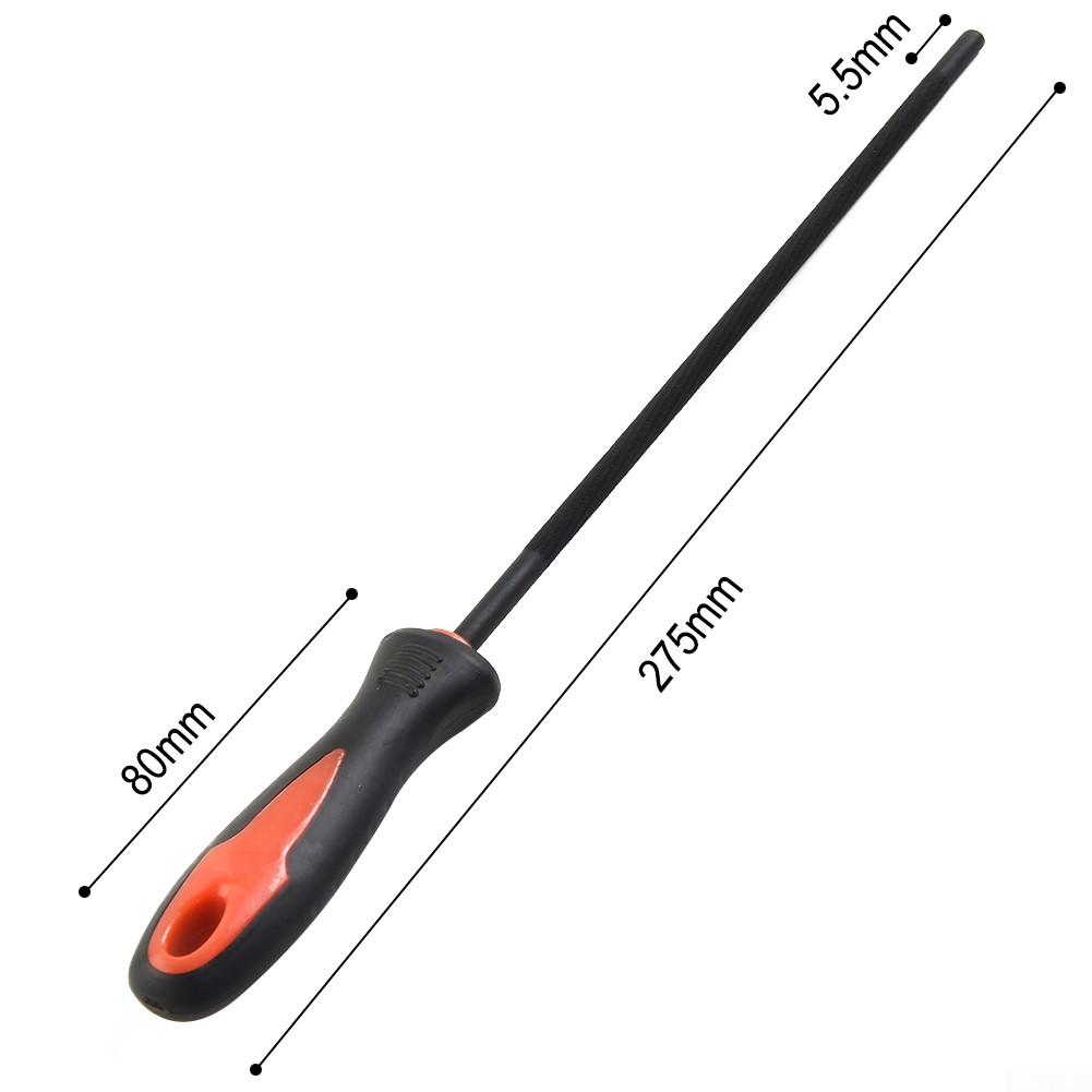 Large 3/8\" Chain Chainsaw File Sharpening 28.5cm 4.0mm