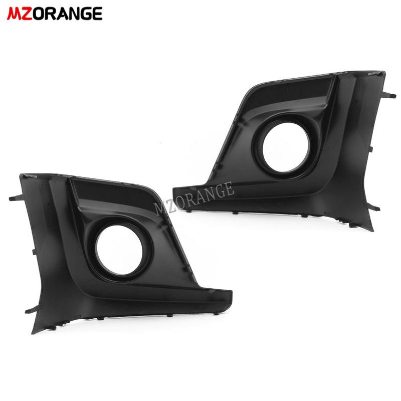 For Subaru Crosstrek XV 2018 Fog Lamp Cover Grill Bezel Headlight Front Bumper Fog Light Cover Trim Car Accessories