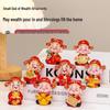 Resin Car Decoration: God of Wealth Ornament for Home & Cake