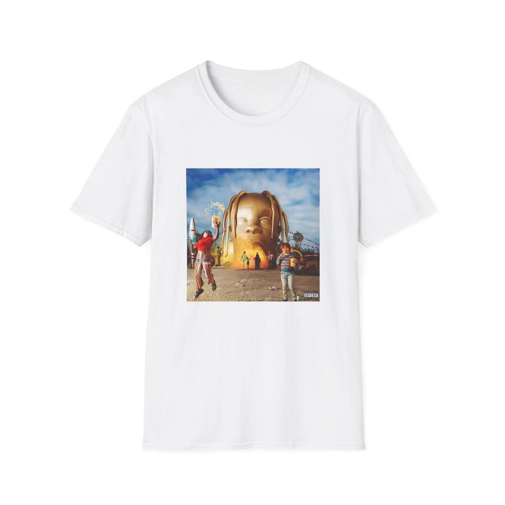 Travis Scott Astroworld Album Cover T-Shirt, Travis Scott Astroworld Music Shirt