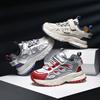 2025 winter new children's cotton shoes velvet warm Velcro men's and women's sports shoes lightweight student running shoes