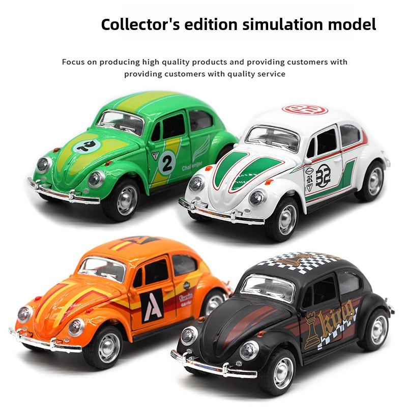 1:32 Käfer Legierung Auto Diecasts Metall Klassisches Spielzeugmodell Mit Rückziehfunktion Fahrzeuge Für Kinder Geschenke
