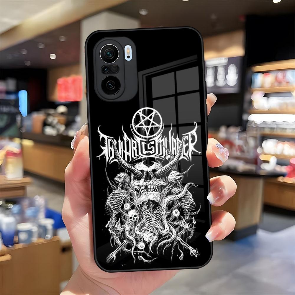 Devil Satan Phone Case For Redmi 13 12 13c 12c Note 13 Pro Plus 11 12 Pro 10 12s 11s Tempered Glass Cover
