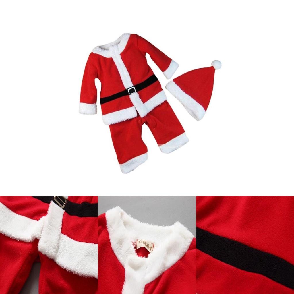Stylish And Soft Santa Claus Christmas Dress Set For Boys And Girls