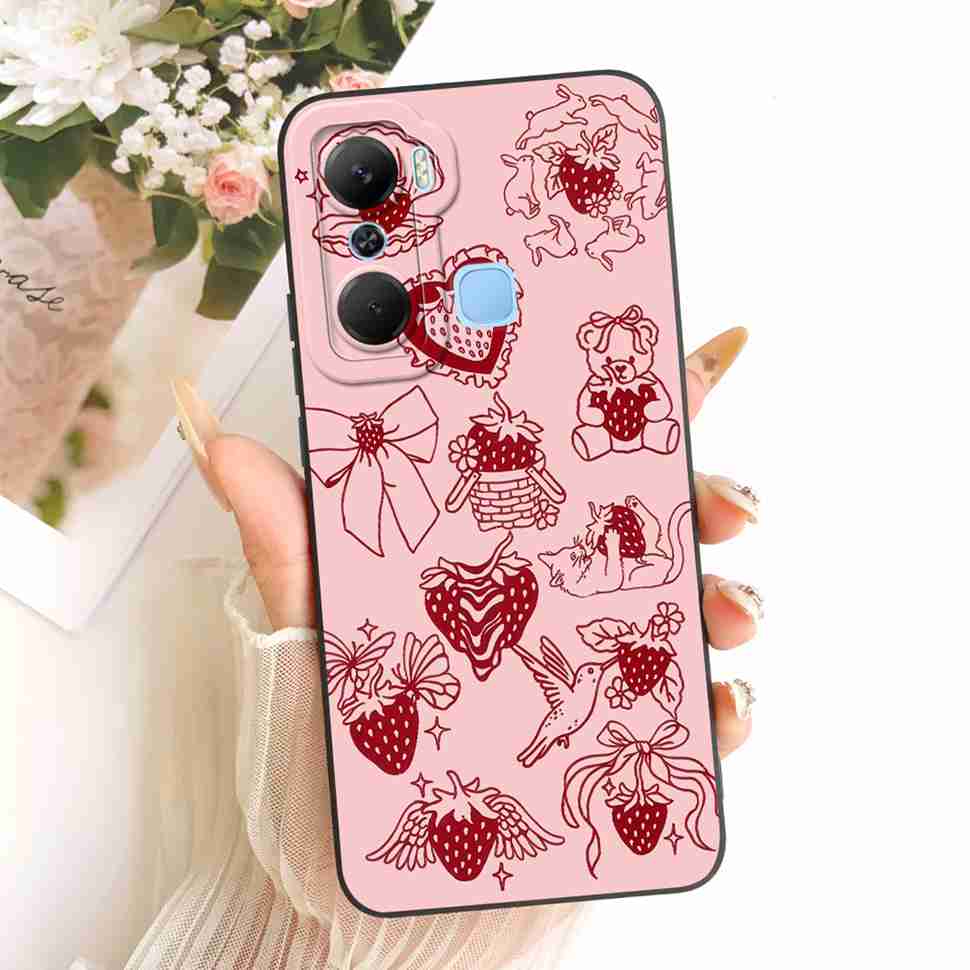 For Infinix Hot 12 Pro X668C Case Popular Painting Silicone Back Cover For Infinix Hot 12Pro 12 PRO 6.6" Phone Shell Bumper
