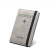 Men Women Travel Passport Holder Cover Case RFID PU Leather Credit ID Card Holder Case Ticket Protective Wallet
