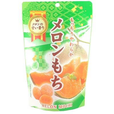 World-Honored One Melon Mochi Stand Pack 130g Individually Wrapped Wagashi