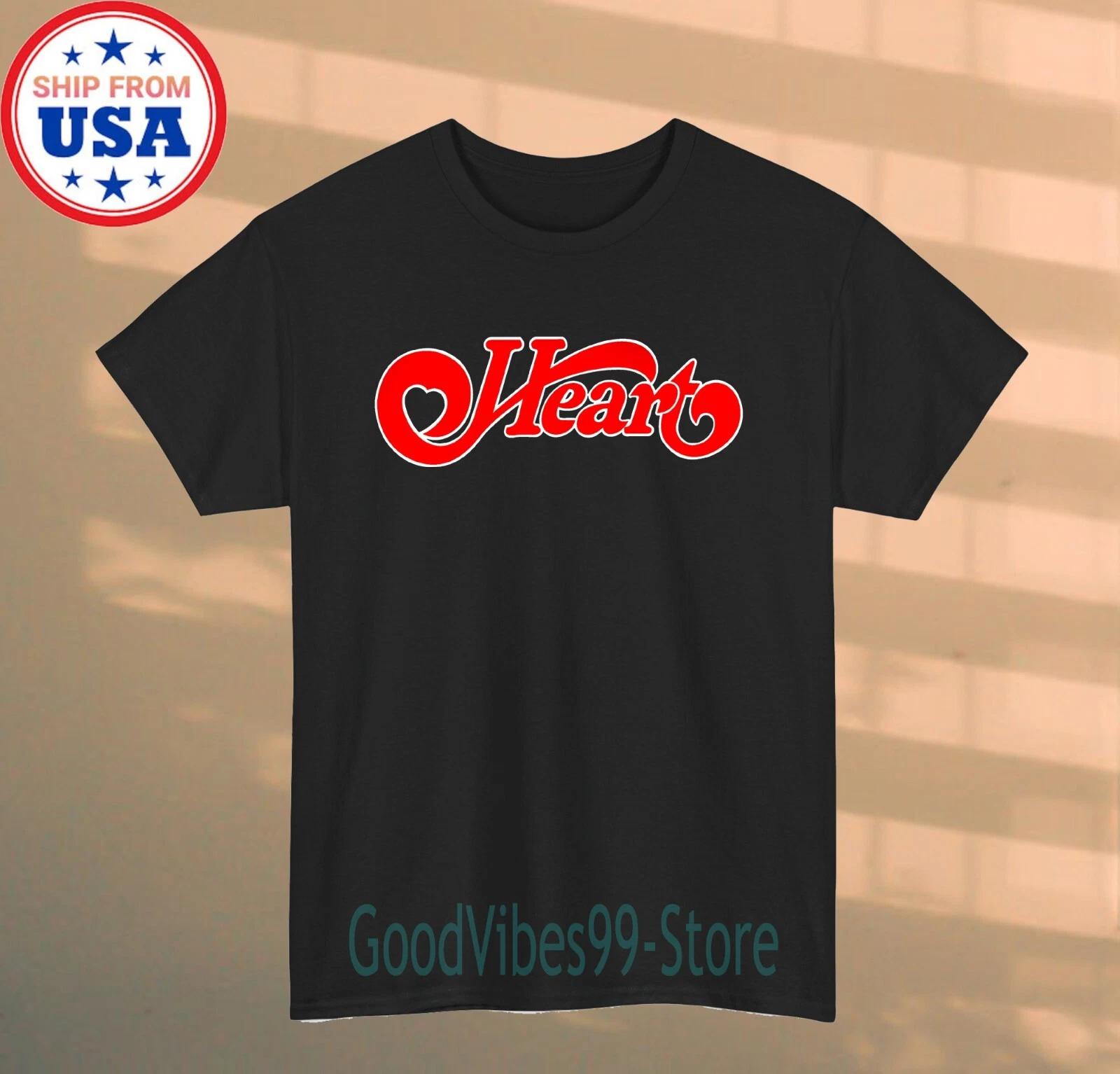 Heart Men s Black Size S-5XL L